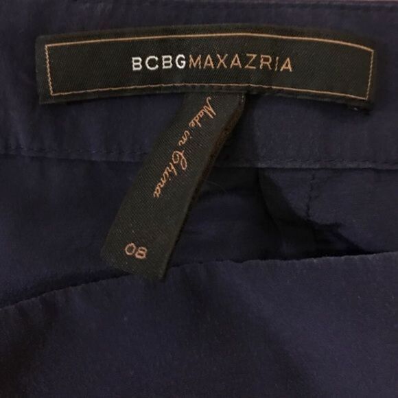 BCBG Navy Blue Mini Skirt​ - Picture 4 of 5